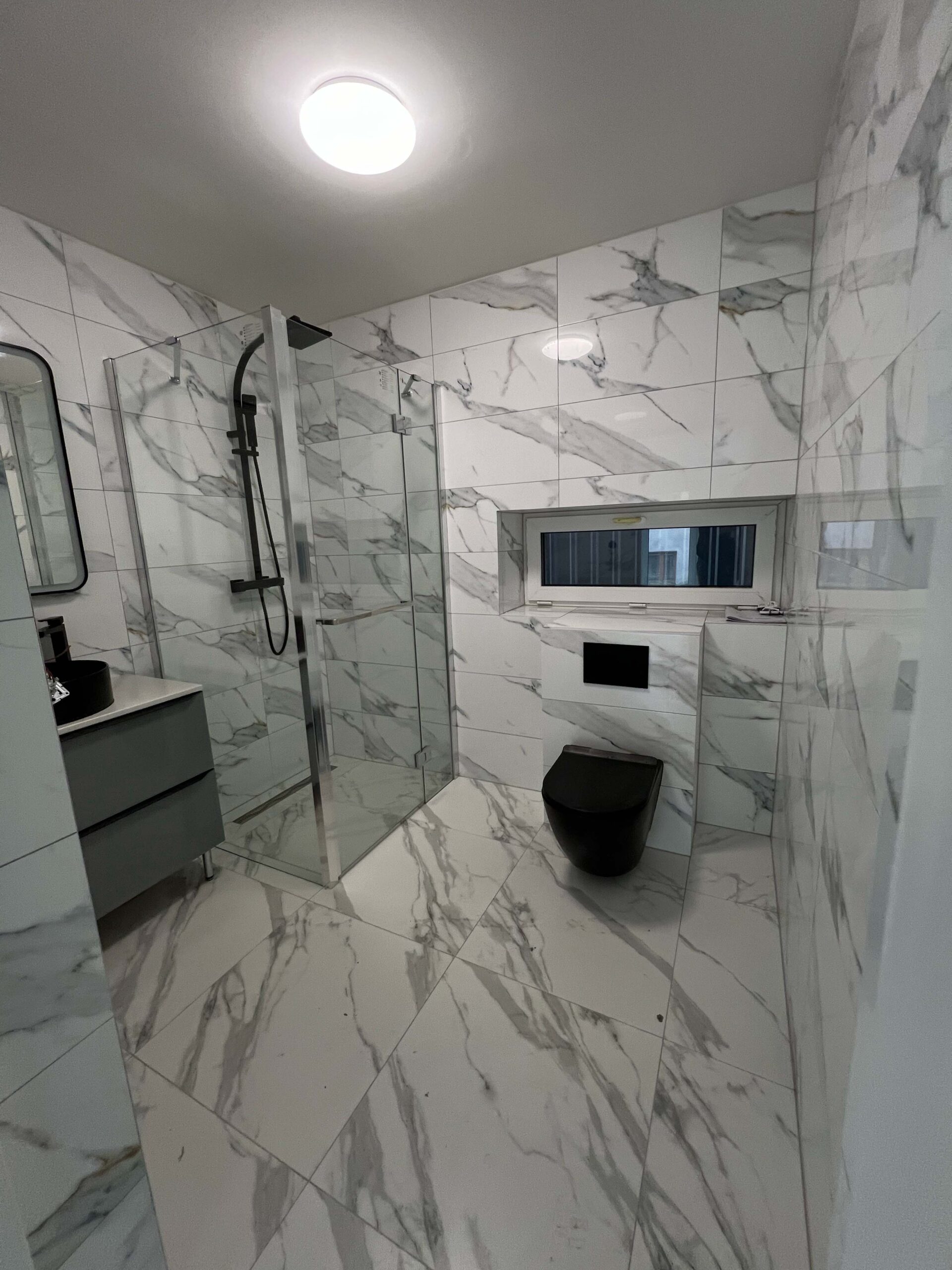 Detail interiéru po dokončení